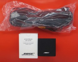New 2 x Bose Acoustimass Cube Speakers inc Cables